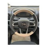 DİKİŞLİ DİREKSİYON KILIFI BEJ / SİYAH DERİ BEJ DİKİŞLİ OPEL MOVANO 45684696a82b4b2bb5