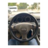 DİKİŞLİ DİREKSİYON KILIFI DAMARLI SİYAH DERİ SİYAH DİKİŞLİ AUDİ A6 2004 KASA İÇİN DDSDAUDA6001100001
