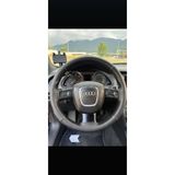 Dikişli Direksiyon Kılıfı Damarlı/noktalı Deri Siyah Dikişli Audi A6 İçin DNOSDAUDA61150001
