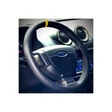 DİKİŞLİ DİREKSİYON KILIFI KARBON DERİ SARI YÜZÜK SARI DİKİŞLİ FORD FİESTA İÇİN PR1812241050001