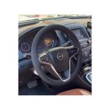 DİKİŞLİ DİREKSİYON KILIFI KARBON DERİ SİYAH DİKİŞLİ OPEL INSİGNİA OPEL ASTRA İÇİN KAADSDOPİNAST38
