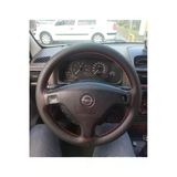 Dikişli Direksiyon Kılıfı Noktalı Deri Kırmızı Dikişli Opel Astra İçin