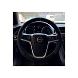 DİKİŞLİ DİREKSİYON KILIFI NOKTALI DERİ NUBUK DERİ GRİ YÜZÜK GRİ DİKİŞLİ OPEL ASTRA J İCİN NDNDDYGYGD38001