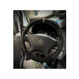 Dikişli Direksiyon Kılıfı Noktalı/nubuk Gri Yüzük Dikişli Mercedes Sprinter 2014 Sonrası Uyumlu