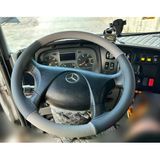 Dikişli Direksiyon Kılıfı Siyah Deri Gri Deri Siyah Dikişli Mercedes Axor 1840 İçin