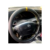 DİKİŞLİ DİREKSİYON KILIFI SİYAH DERİ SARI YÜZÜK SARI DİKİŞLİ OPEL VECTRA B İÇİN DDSYSD1OVB05001