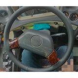 Dikişli Direksiyon Kılıfı Siyah Deri Siyah Dikişli Isuzu Novo Lux Novociti Bu Direksiyon İçin