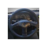 DİKİŞLİ DİREKSİYON KILIFI SİYAH DERİ SİYAH DİKİŞLİ OPEL VECTRA A İÇİN DDSD1OPVA10001