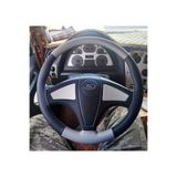 DİKİŞLİ DİREKSİYON KILIFI SİYAH GRİ GRİ DİKİŞLİ FORD TIR KAMYON İÇİN HASBAY1201262406