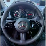 Dikişli Direksiyon Kılıfı Siyah / Nokta Deri Siyah Dikişli Mercedes Sprinter Yeniler