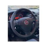 DİKİŞLİ DİREKSİYON KILIFI SİYAH NOKTALI KIRMIZI DİKİŞLİ F.IAT LİNEA İÇİN HASBAY1201262364