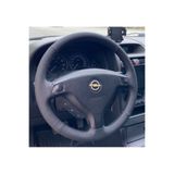 DİKİŞLİ DİREKSİYON KILIFI SİYAH NOKTALI SİYAH DİKİŞLİ OPEL ASTRA İÇİN HASBAY1201262353