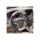 DİKİŞLİ DİREKSİYON KILIFI SİYAH/BEJ DERİ BEJ DİKİŞLİ OPEL INSİGNİA İÇİN DDBJDBJDOP1İNS05001