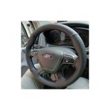 Dikişli Direksiyon Kılıfı Siyah/Noktalı Deri Siyah Dikişli Ford Focus İçin DDNODSDFFOX1150001