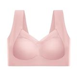 Dikişsiz Destekli Toparlayıcı Konfor Sütyen W1013 (Pembe, M)
