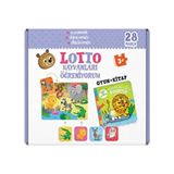 Dikkat Atölyesi Yayınları Hayvanları Öğreniyorum 28 Parça Puzzle 3+ Yaş Eğitici Oyun Boyama Kitabı