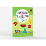 Dikkat Atölyesi Yayınları Kare Kare Mozaik Kodlama Aktivite Kitabı 1. Seviye Eğitici Kitap