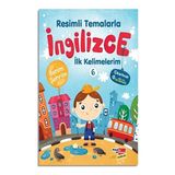 Dikkat Atölyesi Yayınları Resimli Temalarla Ingilizce Ilk Kelimelerim 6 - Benim Şehrim - Temmuz 2021