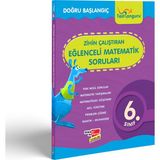 Dikkat Atölyesi Yayınları Test Kanguru 6. Sınıf Zihin Çalıştıran Eğlenceli Matematik Soruları LGS Sınavına Hazırlık Kitabı