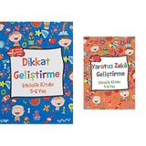 Dikkat Geliştirme - Etkinlik Kitabı (5-6 Yaş) & Yaratıcı Zeka Geliştirme - Etkinlik Kitabı (5-6 Yaş) (2 Kitap Set)