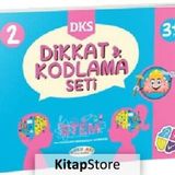Dikkat Kodlama Seti 3+ Yaş Hasan Çakır Dokuaes Yayınları