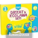 Dikkat Kodlama Seti 4+ Yaş Hasan Çakır Dokuaes Yayınları