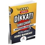 Dikkat Kpss A Anayasa Hukuku Açıklamalı Soru Bankası Dizgi Kitap