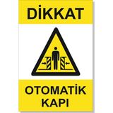 Dikkat Otomatik Kapı Levha Pvc Foreks Alüminyum Kompozit - 20x30