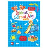 Dikkat ve Görsel Algı 5+ Yaş - Büyüyorum Öğreniyorum Okul Öncesi Etkinlikleri - Tuba Öztürk