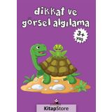 Dikkat ve Görsel Algılama 3+ Yaş Pedagog Deniz Gökmeriç Beyaz Panda Yayınları