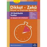 Dikkat ve Zeka Akademisi 10 Dakikalık Testler ( 3.kitap, 203 Etkinlik) / Dikkat – Zekâ & Bilişsel ve Düşünsel Beceriler - Alison Primrose