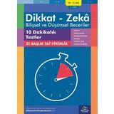 Dikkat ve Zeka Akademisi Dikkat Zeka - Bilişsel ve Düşünsel Beceriler 10-11 Yaş 10 Dakikalık Testler