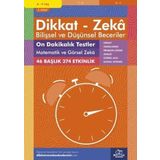 Dikkat ve Zeka Akademisi Dikkat Zeka - Bilişsel ve Düşünsel Beceriler 8-9 Yaş On Dakikalık Testler Matematik ve Görsel Zeka 5