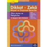 Dikkat ve Zeka Akademisi Yayınları - 8-9 Yaş Dikkat - Zeka Bilişsel ve Düşünsel Beceriler 4. Kitap - Zihin Açma ve Pekiştirme