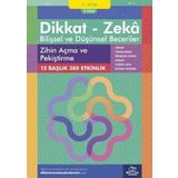 Dikkat ve Zeka Akademisi Yayınları - 9-10 Yaş Dikkat - Zeka Bilişsel ve Düşünsel Beceriler 5. Kitap - Zihin Açma ve Pekiştirme