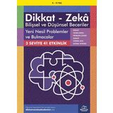 Dikkat - Zeka Bilişsel ve Düşünsel Beceriler (8-12 Yaş) - Yeni Nesil Problemler ve Bulmacalar: 3 Seviye 41 Etkinlik