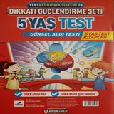 Dikkati Güçlendirme Seti 5 Yaş Test 623058