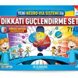Dikkati Güçlendirme Seti 7 Yaş - Yeni Neuro - Via Sistemi İle (Kapak Değişebilir)