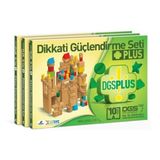 Dikkati Güçlendirme Seti Plus (3 Kitap Materyalsiz - 10 Yaş)