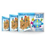 Dikkati Güçlendirme Seti Plus 3 Yaş Kutulu Adeda Yayınları
