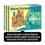 Dikkati Güçlendirme Seti Plus 4 Yaş Kitap (3 Kitap) - Osman - Osman Abalı