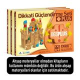 Dikkati Güçlendirme Seti Plus 6 Yaş Kitap (3 Kitap) - Osman Abalı