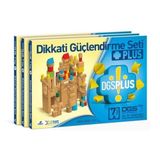 Dikkati Güçlendirme Seti Plus 7 Yaş (3 Kitap)