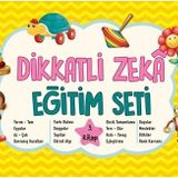 Dikkatli Zeka Eğitim Seti 3 Yaş 3. Kitap