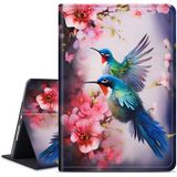 Dikoer Microsoft Surface Pro 9 / Pro 9 5G 2022 için Kılıf 13 İnç, Ayarlanabilir Stand Geri Darbeye Dayanıklı Dayanıklı Koruma Akıllı Tablet Kılıfı Uyumlu w/Tip Kapak Klavye, Sinek Kuşları