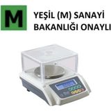 Dikomsan Ht- Sa 600 Gr. 0. 01 Gr. Onaylı Medikal- Eczane Terazisi - Beyaz