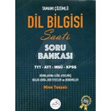 Dil Bilgisi Saati Tamamı Çözümlü Soru Bankası-Saat Yayınları