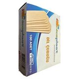 Dil Çubuğu Ahşap Maket Çubukları 2 x 14 Cm. - 50 Adetlik Paket