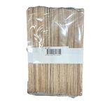 Dil Çubuğu Ahşap Maket Çubukları 2 X 15 Cm. - 50 Adetlik Paket