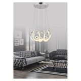 DİLA LEDLİ 3 TOPLU 3 RENK SALON OTURMA YATAK MUTFAK ODASI AVİZESİ
